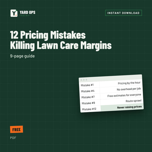 12 Pricing Mistakes Killing Lawn Care Margins cover